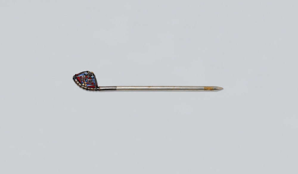 Ornamental Hairpin, with Plum Flower and Bamboo Designs 첨부 이미지