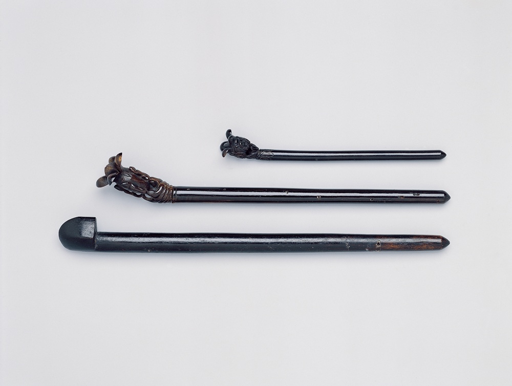 Ornamental Hairpin of Rhinoceros Horn 첨부 이미지