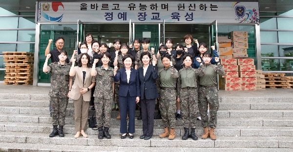 2023 육군학군단 하계입영훈련 격려방문 대표이미지